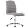 Dining chairs 2 units light gray fabric by vidaXL, dining chairs - Ref: Foro24-283599, Price: 91,94 €, Discount: %
