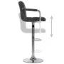 Kitchen stools 2 units dark gray fabric by vidaXL, Kitchen stools - Ref: Foro24-283420, Price: 128,08 €, Discount: %