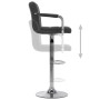 Küchenhocker 2 Einheiten dunkelgrauer Stoff von vidaXL, Küchenhocker - Ref: Foro24-283420, Preis: 131,14 €, Rabatt: %