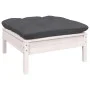Gartenmöbel 10 Stück mit Kissen aus weißem Kiefernholz von , Gartensets - Ref: Foro24-3097032, Preis: 881,71 €, Rabatt: %