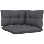 6-piece garden furniture set with solid pine wood and cushions by , Garden sets - Ref: Foro24-3096191, Price: 520,30 €, Disco...