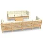 Gartenmöbel 8 Stück Kissen aus massivem Kiefernholz von , Gartensets - Ref: Foro24-3096160, Preis: 716,15 €, Rabatt: %