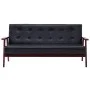 3-Sitzer-Sofa aus schwarzem Kunstleder von vidaXL, Sofas - Ref: Foro24-248643, Preis: 221,96 €, Rabatt: %