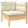 Gartenmöbel 12 Stück und Kissen aus massivem Kiefernholz von , Gartensets - Ref: Foro24-3097217, Preis: 977,22 €, Rabatt: %
