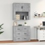 Concrete gray plywood tall sideboard by , Sideboards - Ref: Foro24-3185387, Price: 170,61 €, Discount: %