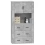 Hohes Sideboard aus betongrauem Sperrholz von , Sideboards - Ref: Foro24-3185387, Preis: 170,61 €, Rabatt: %