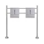 2 mailboxes with stainless steel support by , mailboxes - Ref: Foro24-271746, Price: 127,23 €, Discount: %