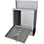 2 mailboxes with stainless steel support by , mailboxes - Ref: Foro24-271746, Price: 127,23 €, Discount: %