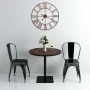 Red metal wall clock 58 cm by vidaXL, Wall clocks - Ref: Foro24-283864, Price: 49,53 €, Discount: %