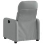 Sillón reclinable de masaje de tela gris claro by , Armchairs - Ref: Foro24-374206, Price: 203,12 €, Discount: %
