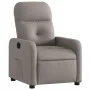Sillón reclinable de tela gris taupe by , Armchairs - Ref: Foro24-374204, Price: 185,99 €, Discount: %