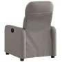 Sillón reclinable de tela gris taupe by , Armchairs - Ref: Foro24-374204, Price: 185,99 €, Discount: %