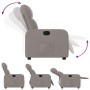 Taupefarbener Stoff-Liegesessel von , Sessel - Ref: Foro24-374204, Preis: 188,78 €, Rabatt: %