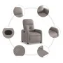 Sillón reclinable de tela gris taupe by , Armchairs - Ref: Foro24-374204, Price: 185,99 €, Discount: %