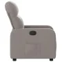 Sillón reclinable de tela gris taupe by , Armchairs - Ref: Foro24-374204, Price: 185,99 €, Discount: %