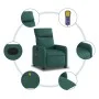 Sillón de masaje reclinable de tela verde oscuro de , Sillones - Ref: Foro24-374180, Precio: 208,85 €, Descuento: %