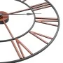 Red metal wall clock 58 cm by vidaXL, Wall clocks - Ref: Foro24-283864, Price: 49,53 €, Discount: %