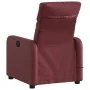 Sillón de masaje reclinable cuero sintético rojo tinto by , Armchairs - Ref: Foro24-374194, Price: 249,90 €, Discount: %