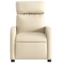 Sillón de masaje reclinable de tela crema by , Armchairs - Ref: Foro24-374182, Price: 229,00 €, Discount: %