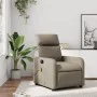 Sillón de masaje reclinable cuero sintético color capuchino by , Armchairs - Ref: Foro24-374196, Price: 222,45 €, Discount: %