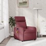 Roter Stoff-Massagestuhl mit Liegefunktion von , Sessel - Ref: Foro24-374177, Preis: 227,29 €, Rabatt: %