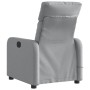 Sillón reclinable de masaje eléctrico tela gris claro de , Sillones - Ref: Foro24-3206690, Precio: 252,70 €, Descuento: %