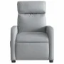 Sillón reclinable de masaje eléctrico tela gris claro by , Armchairs - Ref: Foro24-3206690, Price: 267,80 €, Discount: %