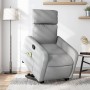 Leicht grauer Stoff-Fußmassagestuhl mit Liegefunktion. von , Sessel - Ref: Foro24-3206708, Preis: 283,67 €, Rabatt: %
