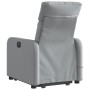 Leicht grauer Stoff-Fußmassagestuhl mit Liegefunktion. von , Sessel - Ref: Foro24-3206708, Preis: 283,67 €, Rabatt: %