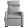 Leicht grauer Stoff-Fußmassagestuhl mit Liegefunktion. von , Sessel - Ref: Foro24-3206708, Preis: 303,35 €, Rabatt: %
