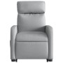 Leicht grauer Stoff-Fußmassagestuhl mit Liegefunktion. von , Sessel - Ref: Foro24-3206708, Preis: 283,67 €, Rabatt: %