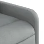Leicht grauer Stoff-Fußmassagestuhl mit Liegefunktion. von , Sessel - Ref: Foro24-3206708, Preis: 303,35 €, Rabatt: %