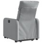 Sillón reclinable elevable de tela gris claro de , Sillones - Ref: Foro24-3206699, Precio: 242,86 €, Descuento: %