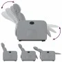Sillón reclinable elevable de tela gris claro by , Armchairs - Ref: Foro24-3206699, Price: 257,98 €, Discount: %