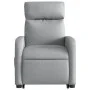 Hellgrauer Stoff-Liegesessel mit Aufstehhilfe. von , Sessel - Ref: Foro24-3206699, Preis: 257,98 €, Rabatt: %