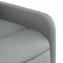 Sillón reclinable elevable de tela gris claro de , Sillones - Ref: Foro24-3206699, Precio: 242,86 €, Descuento: %