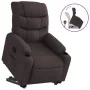 Verstellbarer Aufstehsessel aus dunkelbraunem Stoff von , Sessel - Ref: Foro24-3206650, Preis: 329,18 €, Rabatt: %