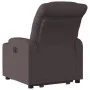 Verstellbarer Aufstehsessel aus dunkelbraunem Stoff von , Sessel - Ref: Foro24-3206650, Preis: 329,18 €, Rabatt: %