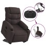 Verstellbarer Aufstehsessel aus dunkelbraunem Stoff von , Sessel - Ref: Foro24-3206650, Preis: 272,18 €, Rabatt: %