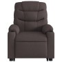 Verstellbarer Aufstehsessel aus dunkelbraunem Stoff von , Sessel - Ref: Foro24-3206650, Preis: 272,18 €, Rabatt: %