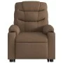 Sillón eléctrico reclinable elevable de tela marrón de , Sillones - Ref: Foro24-3206667, Precio: 376,55 €, Descuento: %