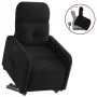 Sillón reclinable elevable tela negro by , Armchairs - Ref: Foro24-3206797, Price: 271,92 €, Discount: %