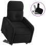 Sillón reclinable elevable tela negro by , Armchairs - Ref: Foro24-3206797, Price: 253,70 €, Discount: %
