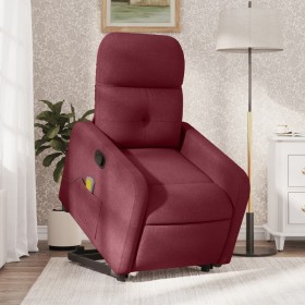 Verstellbarer Massage-Fernsehsessel aus rotem Stoff von , Sessel - Ref: Foro24-3206807, Preis: 268,96 €, Rabatt: %