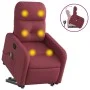 Verstellbarer Massage-Fernsehsessel aus rotem Stoff von , Sessel - Ref: Foro24-3206807, Preis: 287,90 €, Rabatt: %