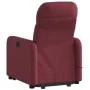 Verstellbarer Massage-Fernsehsessel aus rotem Stoff von , Sessel - Ref: Foro24-3206807, Preis: 287,90 €, Rabatt: %