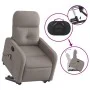 Verstellbarer Massage-Fernsehsessel aus grauem Taupe-Stoff. von , Sessel - Ref: Foro24-3206811, Preis: 309,31 €, Rabatt: %