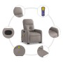 Verstellbarer Massage-Fernsehsessel aus grauem Taupe-Stoff. von , Sessel - Ref: Foro24-3206811, Preis: 283,76 €, Rabatt: %