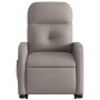 Verstellbarer Massage-Fernsehsessel aus grauem Taupe-Stoff. von , Sessel - Ref: Foro24-3206811, Preis: 283,76 €, Rabatt: %