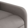 Verstellbarer Massage-Fernsehsessel aus grauem Taupe-Stoff. von , Sessel - Ref: Foro24-3206811, Preis: 283,76 €, Rabatt: %